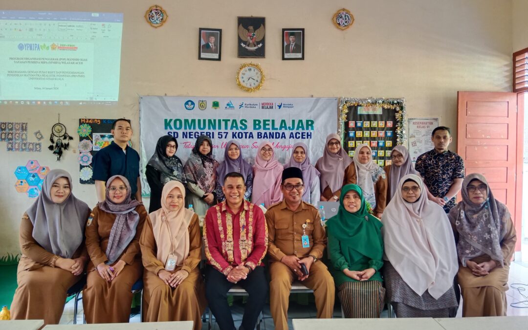 Berbasis Kalaborasi, POP Mandiri USK Gandeng Guru SD untuk Tingkatkan Kualitas Pembelajaran